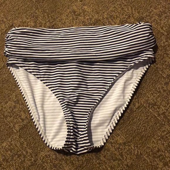 Other - striped bathing suit bottoms